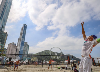 Pelo terceiro ano consecutivo, Balneário Camboriú será o palco do Circuito Mundial de Beach Tennis