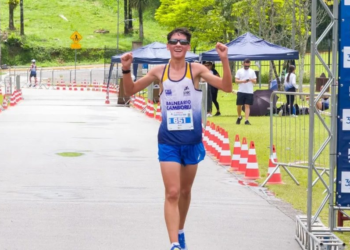 Atleta de Balneário Camboriú é o novo recordista brasileiro de marcha atlética