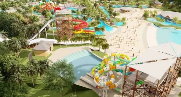 PARQUE COM PRAIA ARTIFICIAL COM ONDAS FICA PRONTO ATÉ O VERÃO