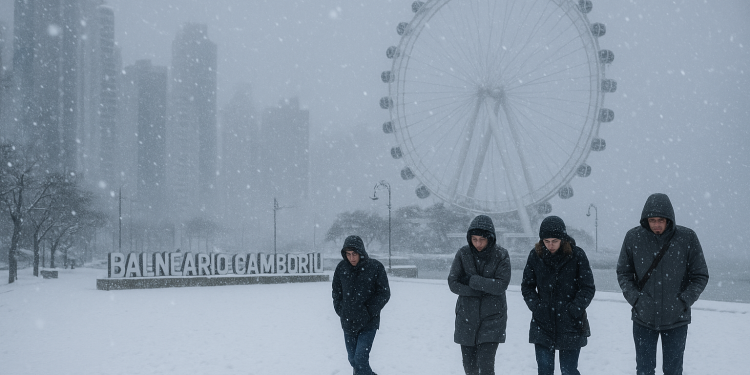 Santa Catarina poderá ter temperaturas abaixo de -4°C