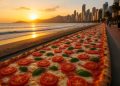 Maior Pizza do Brasil é de Balneário Camboriú !