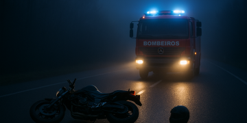 Jovem de 27 anos cai da garupa da moto e morre atingida por carro em Camboriú