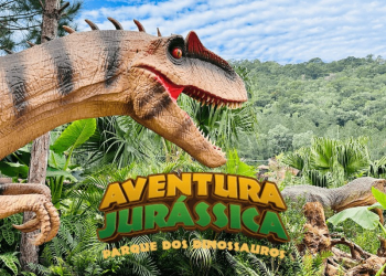 Aventura Jurássica em Balneário Camboriú completa dois anos