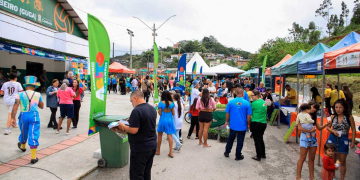 Programa Agito nos Bairros estreou em Camboriú