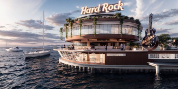 Hard Rock Café e outras marcas confirmadas no Píer Oporto sobre o mar de Itapema