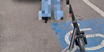 Menino de 13 anos tentou fugir de patinete da abordagem da Guarda Municipal