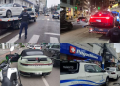 Série de flagrantes retira vários carros de luxo das ruas de BC no fim de semana