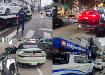 Série de flagrantes retira vários carros de luxo das ruas de BC no fim de semana