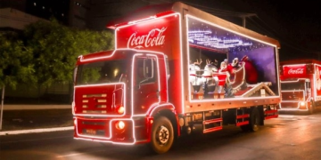 Caravana de Natal da Coca-Cola passa por Itajaí, Balneário Camboriú e Camboriú nesta sexta
