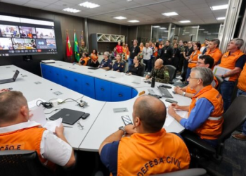 Santa Catarina realiza maior simulado de desastres do Brasil com 294 municípios