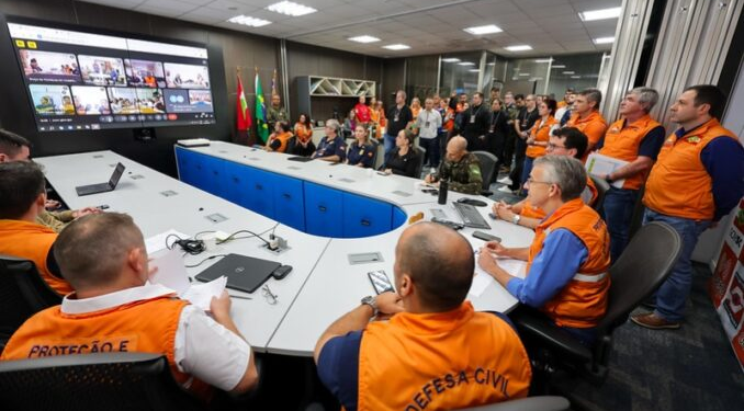 Santa Catarina realiza maior simulado de desastres do Brasil com 294 municípios