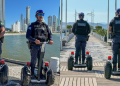 Guarda Municipal inicia patrulha turística com óculos inteligentes e diciclos em Balneário Camboriú